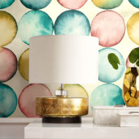 prickar intrade tapet vattenfärg