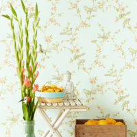 orangery tapet intrade ljusblå budda